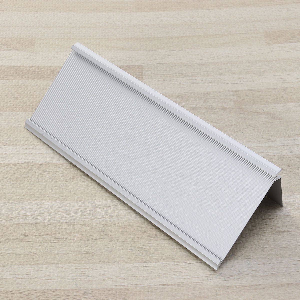 Desk Name Plate - Tempat Kartu Nama Aluminium Bentuk L