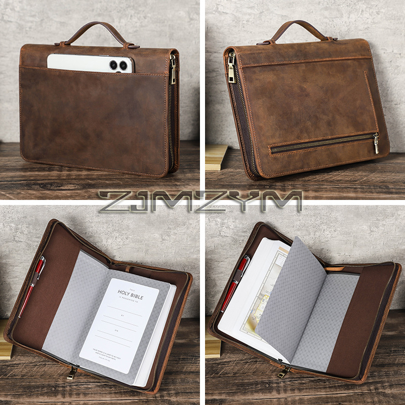 Stationery Supplies Business - Sampul Buku Catatan Kulit Retro Buatan