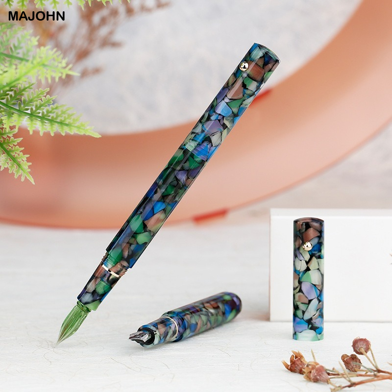 Fountain Pen Ink - MAJOHN N8 Pena Celup Kaca Resin