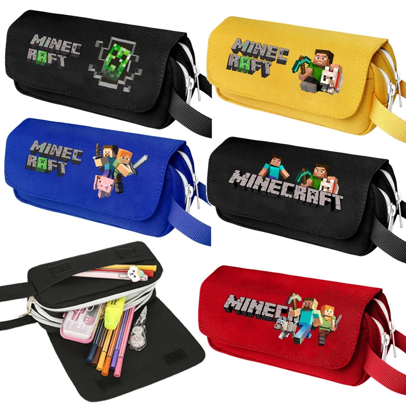 Stationery Office - Kotak Pensil Seri Pixel Miner Crafting