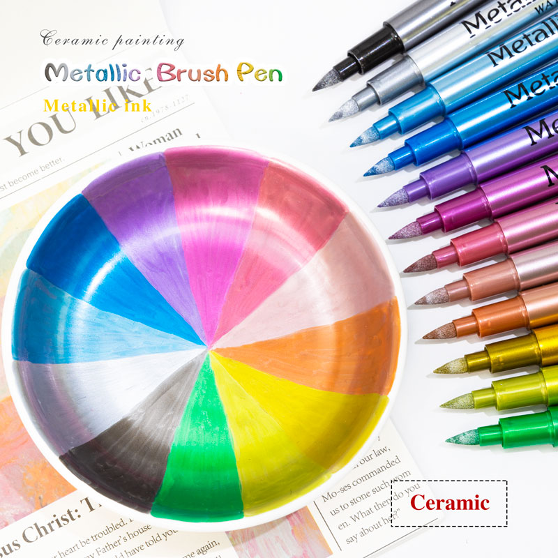 Whiteboard Marker Set - Spidol Cat Akrilik Metalik 24 Warna