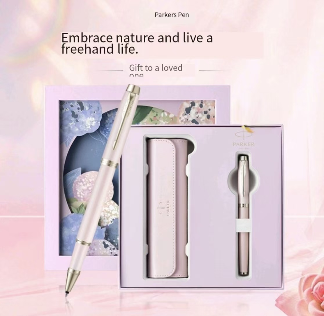 Ideal Stationery & Office Supply - Pena Rollerball Parker Seri Bunga Hydrangea