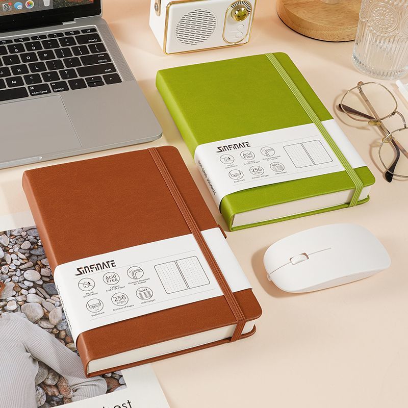 Notebook Dotted A5 - Buku Catatan A5 Bertitik Bullet Hardcover