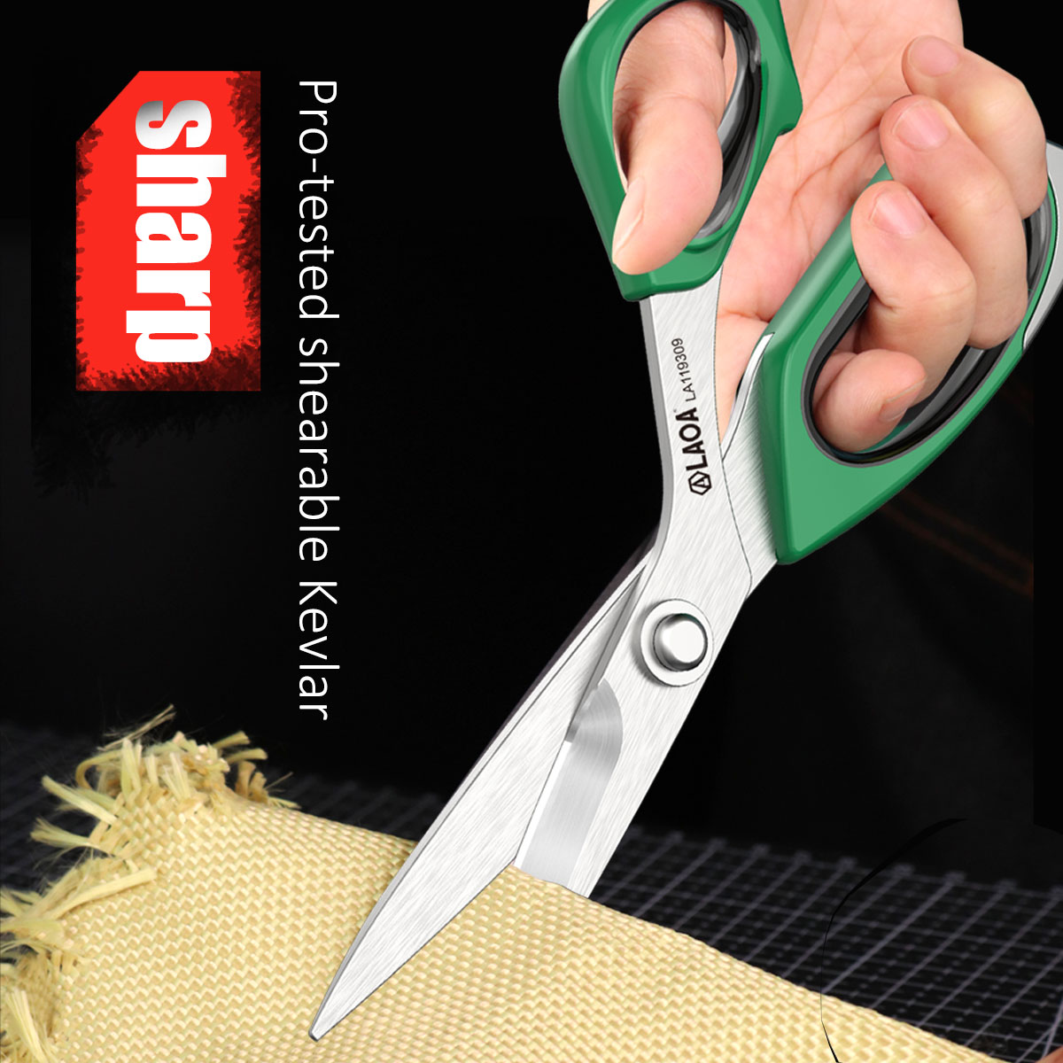 Scissors Stainless Craft - Gunting Serbaguna Baja Tahan Karat LAOA
