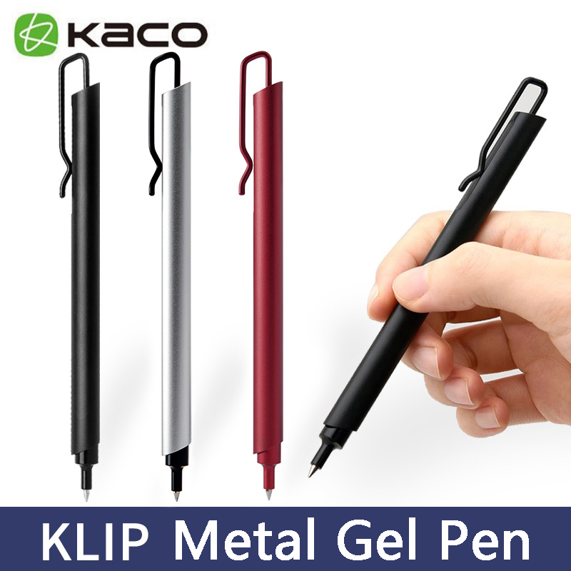 Stationery Supplies Business - Kaco pena Gel logam 0.5MM tinta