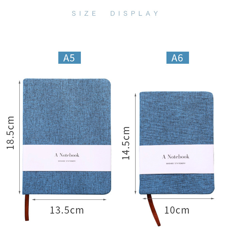 Buku Catatan Sampul Kain A5 A6 - Notebook Dotted A5 ulasan dan harga
