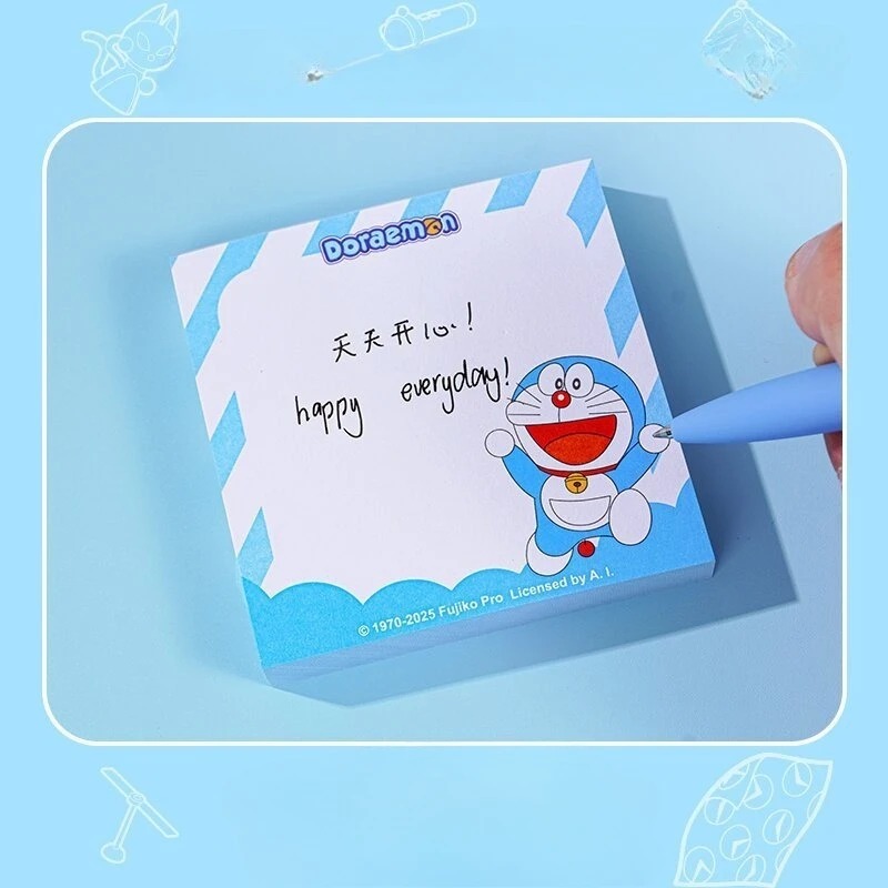 4 Buah Catatan Tempel Doraemon - Stationery Office ulasan dan harga