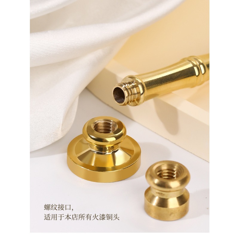 Pegangan Stempel Kuningan Bent - Wax Seal Stamp Kit ulasan dan harga