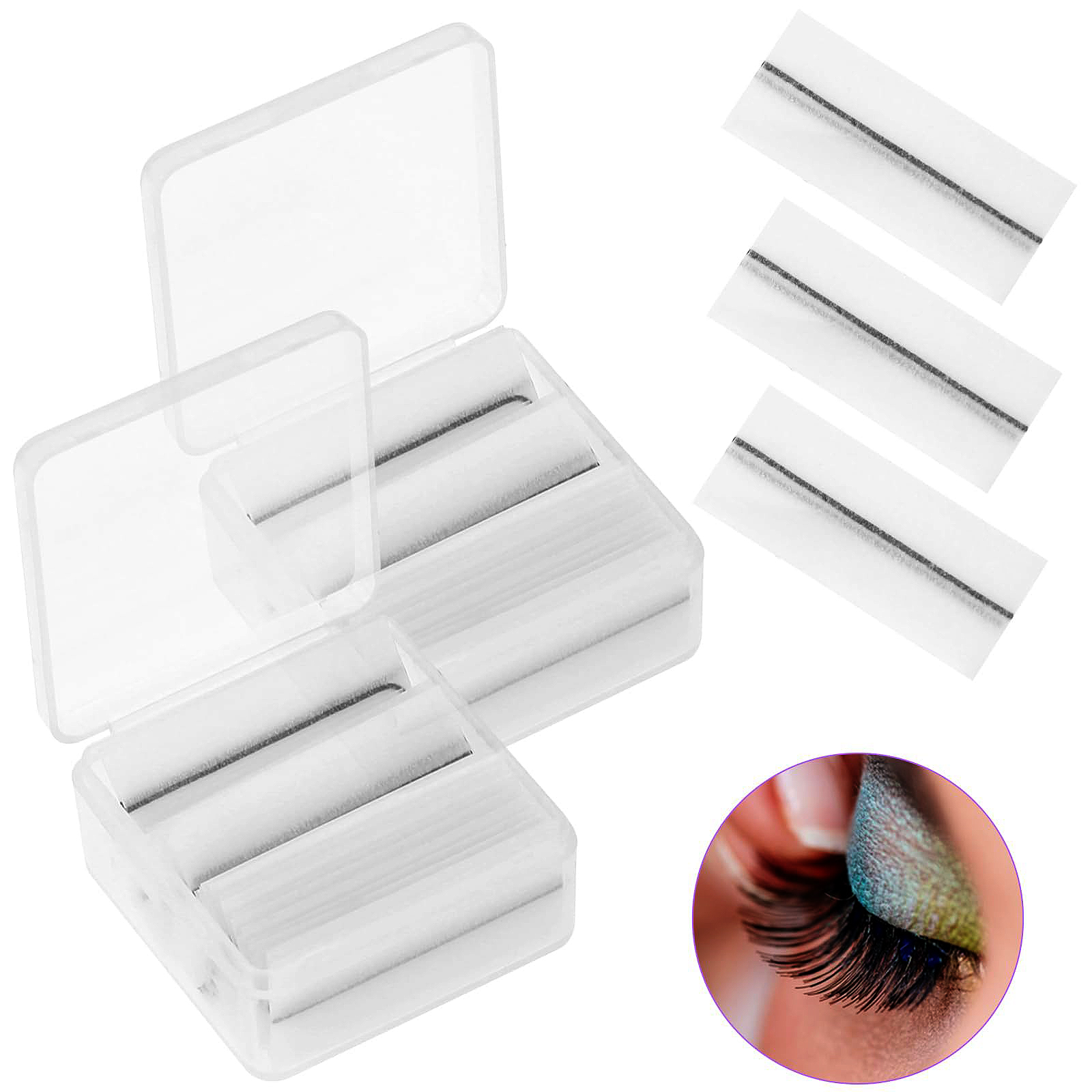 Strip perekat bulu mata 80 bua - Glue Stick Pack ulasan dan harga
