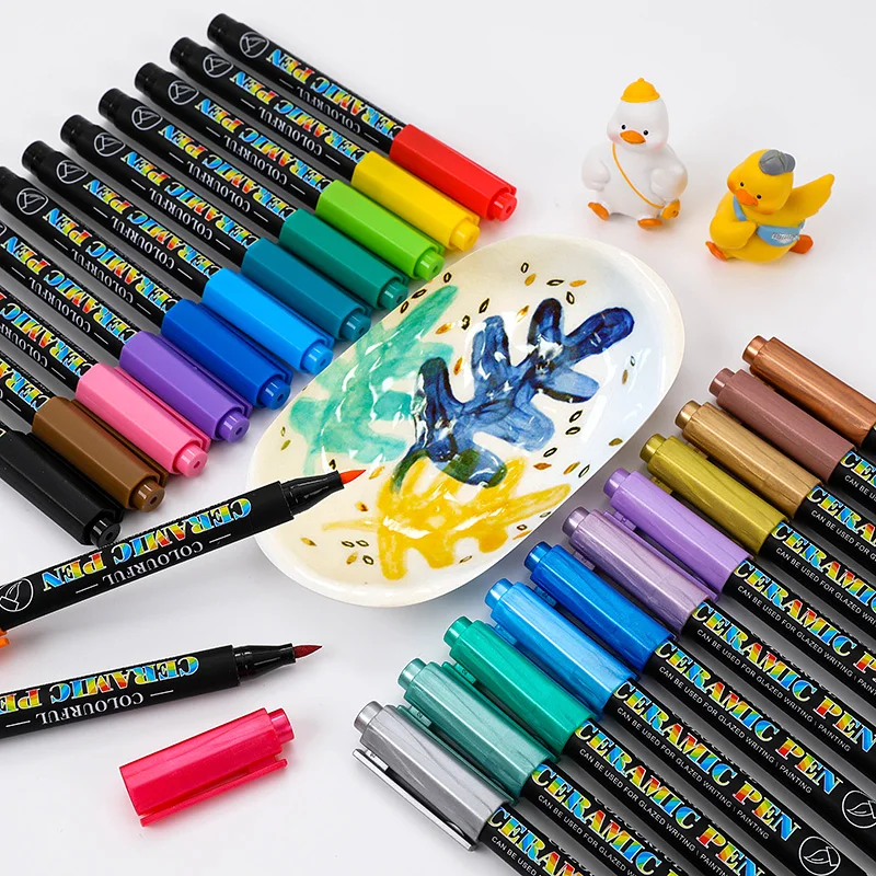 Set Pena Keramik Tahan Panas G - Highlighter Set Pastel ulasan dan harga