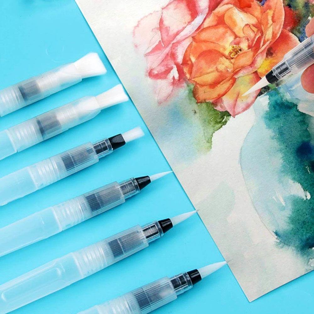 6Pcs/set Pena Kuas Isi Ulang U - Fountain Pen Ink ulasan dan harga