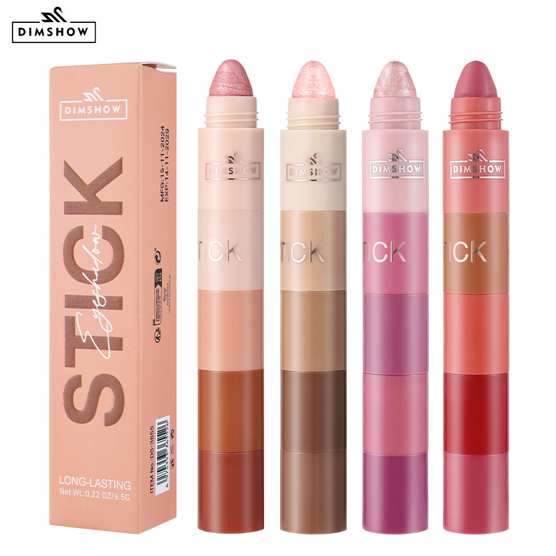 Pena Eyeshadow 5-in-1 Lazy Eye - Highlighter Set Pastel ulasan dan harga