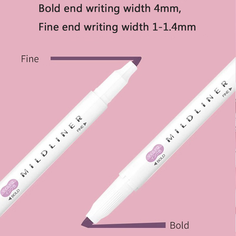 Spidol Stabilo Mildliner Zebra - Highlighter Set Pastel ulasan dan harga
