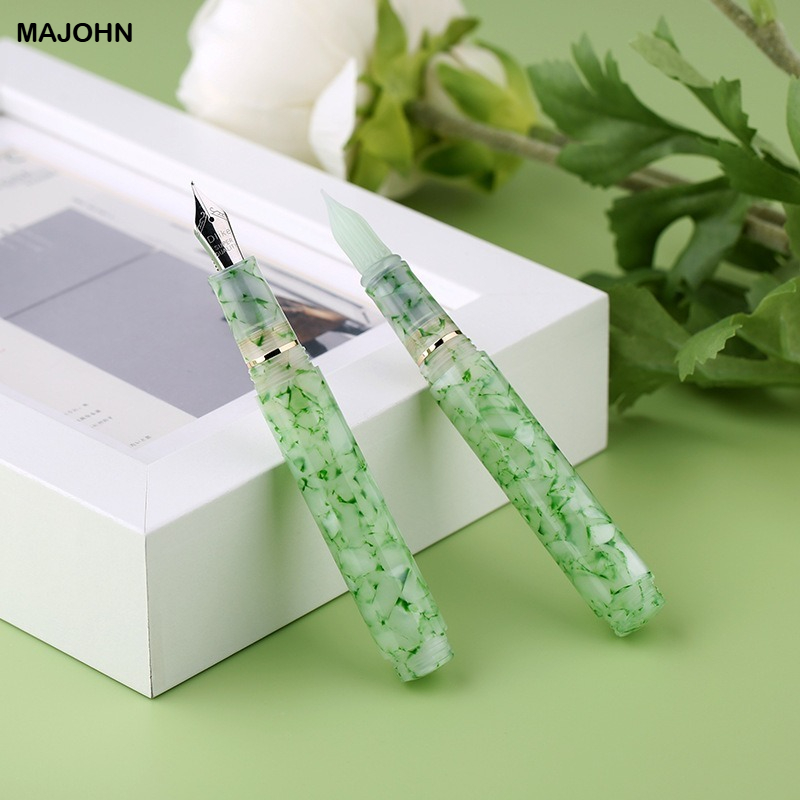 MAJOHN N8 Pena Celup Kaca Resi - Fountain Pen Ink ulasan dan harga