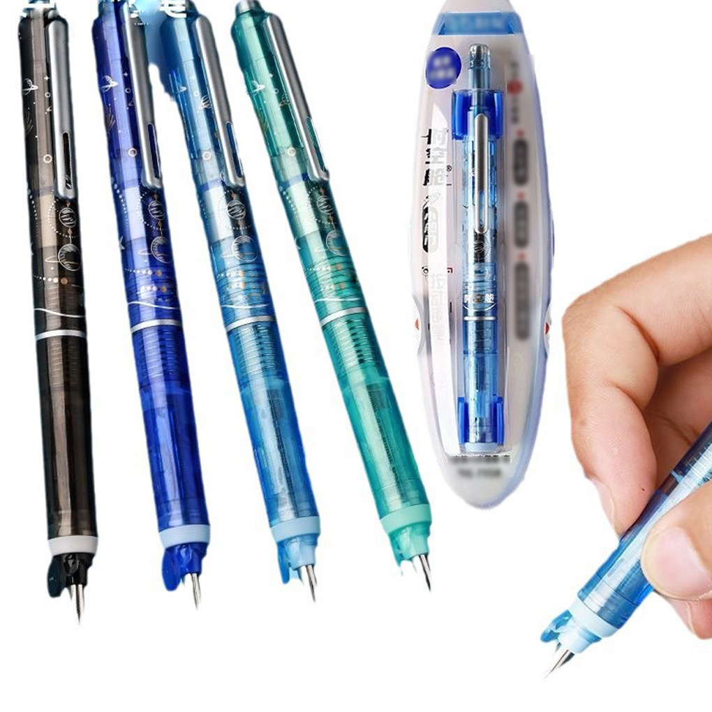 Pulpen Retractable Biru dengan - Fountain Pen Ink ulasan dan harga