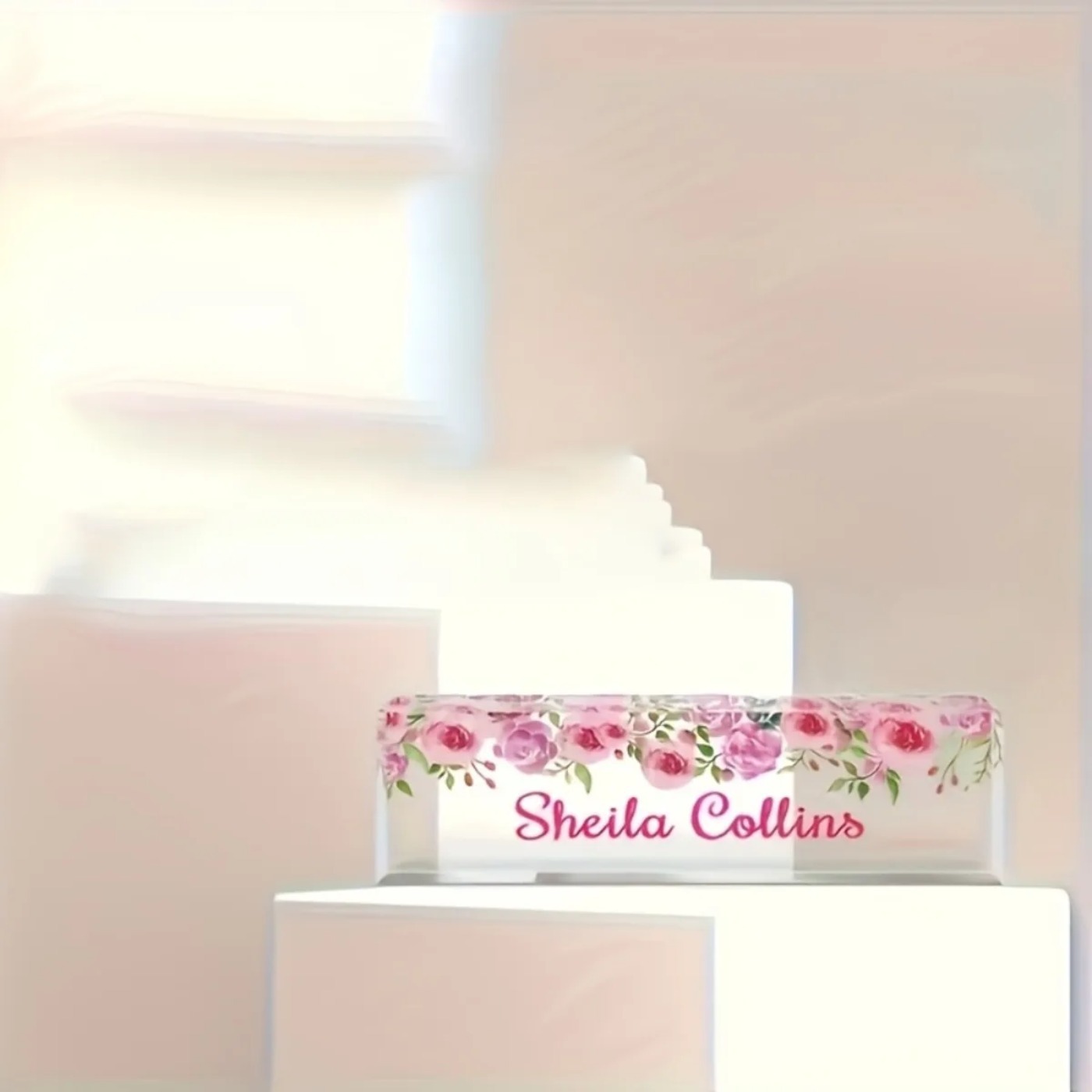 [2D Flat] Papan Nama Meja Akri - Desk Name Plate ulasan dan harga