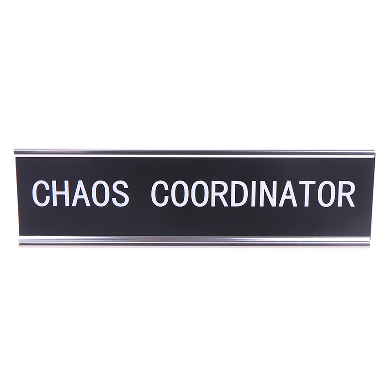 Tanda Meja Lucu Perlengkapan K - Desk Name Plate ulasan dan harga