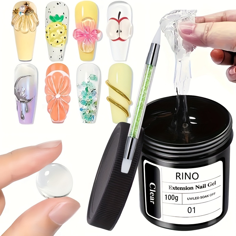 100g Gel Kuku Transparan Anti  - Glue Stick Pack ulasan dan harga