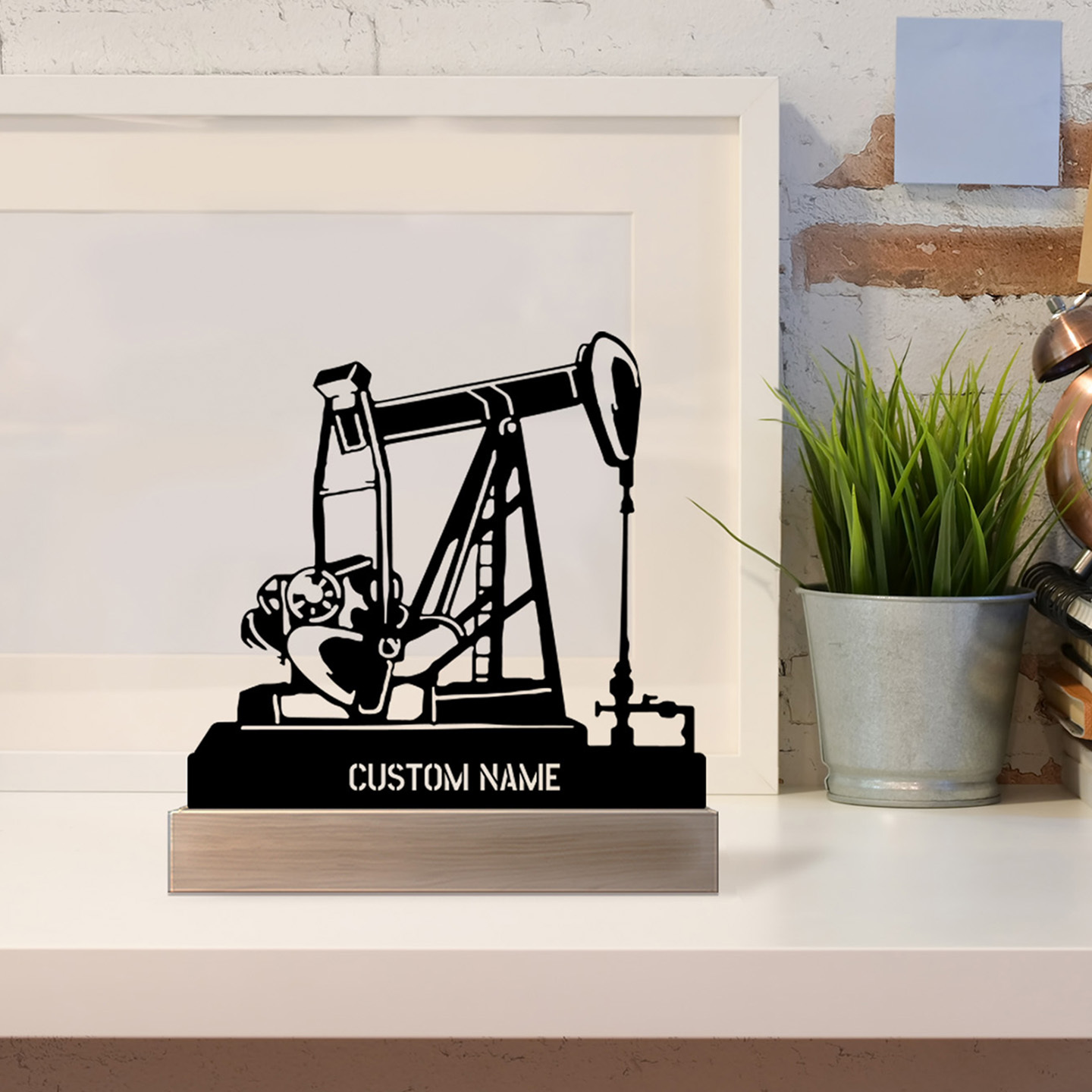 Papan Nama Meja Kerja Bertema  - Desk Name Plate ulasan dan harga