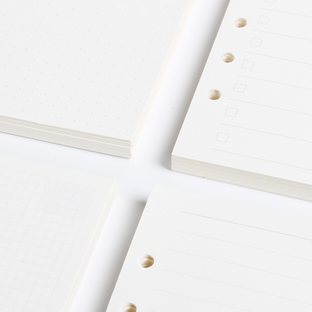 Classic 6 Lubang Binder Notebo - Notebook Dotted A5 ulasan dan harga
