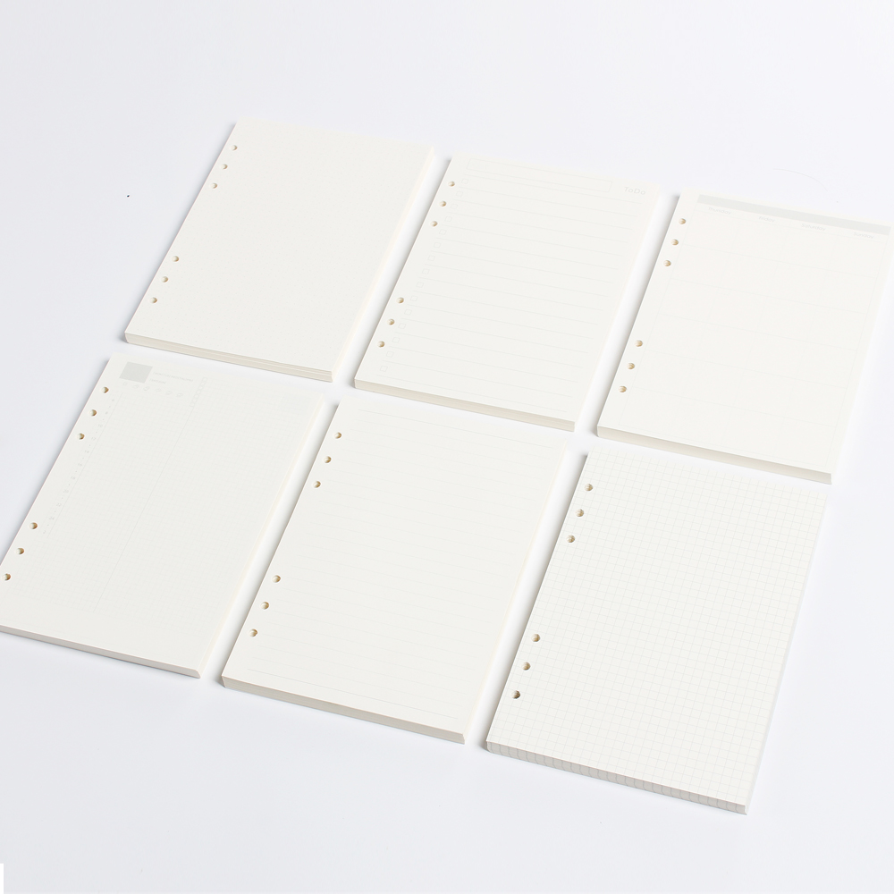 Classic 6 Lubang Binder Notebo - Notebook Dotted A5 ulasan dan harga