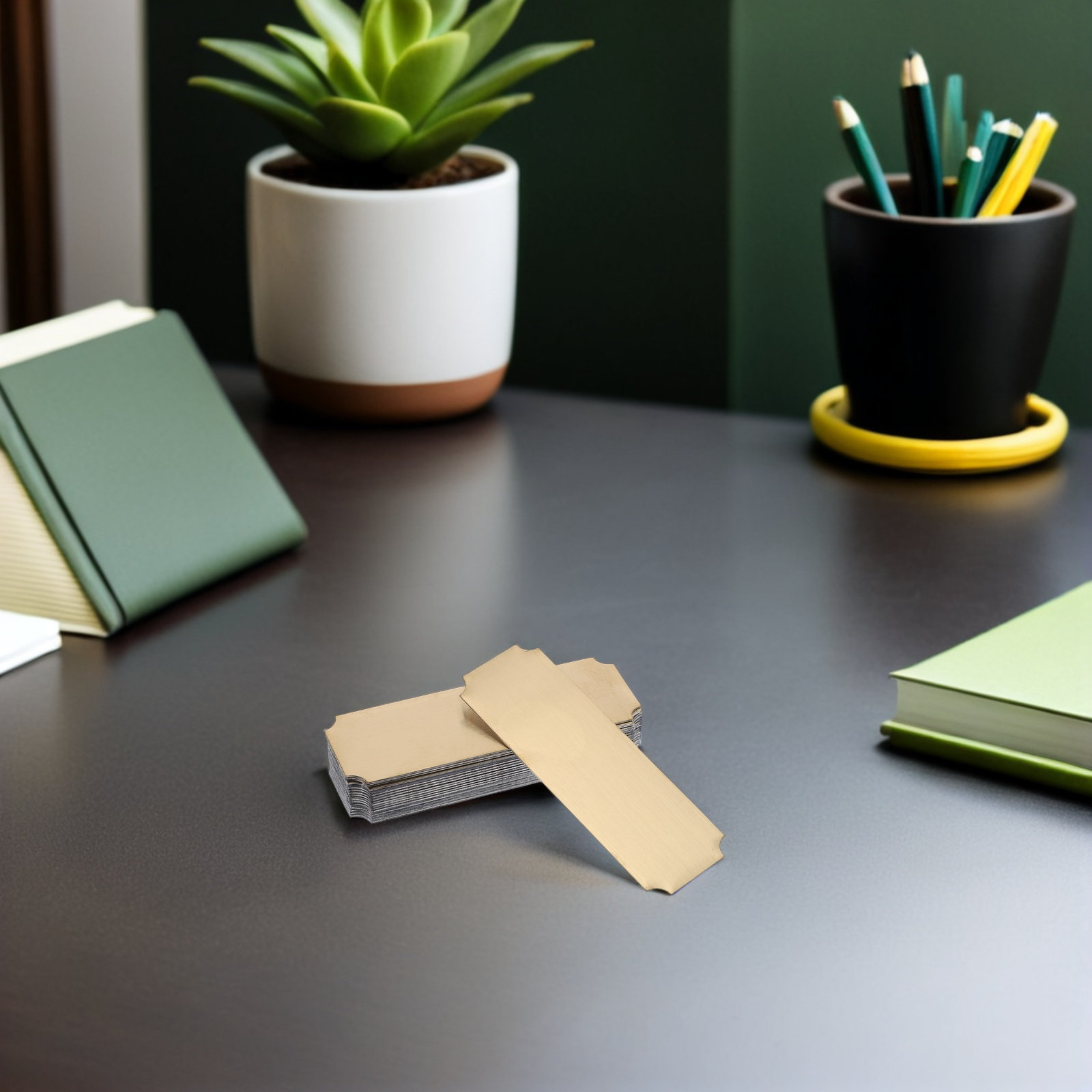 20Pcs Plat Nama Kosong dari Ba - Desk Name Plate ulasan dan harga