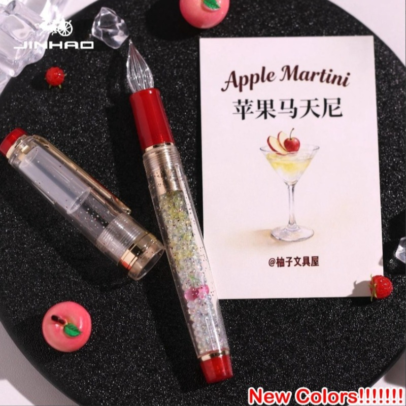 JINHAO 82 Pena Celup Kaca Buat - Fountain Pen Ink ulasan dan harga